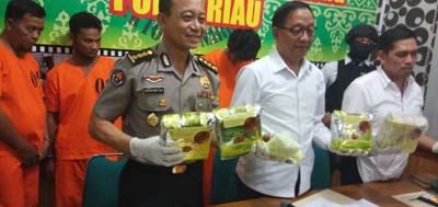 Ternyata Penyelundup 6 Kg Sabu di Siak Honorer Damkar Bengkalis